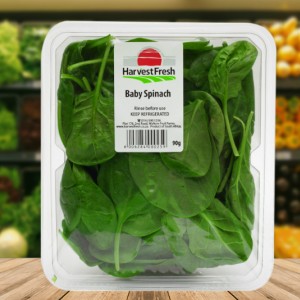 baby spinach tub